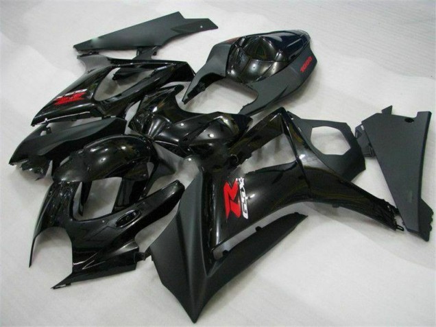 Custom 2007-2008 Black Suzuki GSXR 1000 K7 Motorcycle Fairing Kits Custom 2007-2008 Black Suzuki GSXR 1000 K7 Motorcycle Fairing Kits