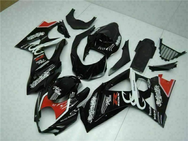 Custom 2007-2008 Black Suzuki GSXR 1000 K7 Bike Fairing Custom 2007-2008 Black Suzuki GSXR 1000 K7 Bike Fairing