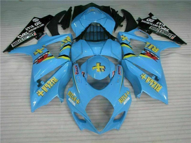 Custom 2007-2008 Blue Suzuki GSXR 1000 K7 Motorbike Fairing Custom 2007-2008 Blue Suzuki GSXR 1000 K7 Motorbike Fairing