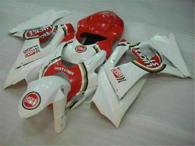 Custom 2007-2008 Red White Suzuki GSXR 1000 K7 Motor Bike Fairings Custom 2007-2008 Red White Suzuki GSXR 1000 K7 Motor Bike Fairings