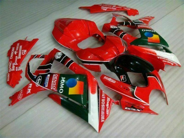 Custom 2007-2008 Red Suzuki GSXR 1000 K7 Replacement Motorcycle Fairings Custom 2007-2008 Red Suzuki GSXR 1000 K7 Replacement Motorcycle Fairings