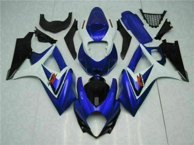 Aftermarket 2007-2008 Suzuki GSXR 1000 Motorcycle Fairings MF1829 - Blue
