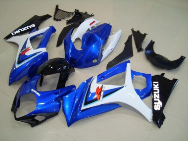 Aftermarket 2007-2008 Suzuki GSXR 1000 Motorcycle Fairings MF3527 - Blue OEM