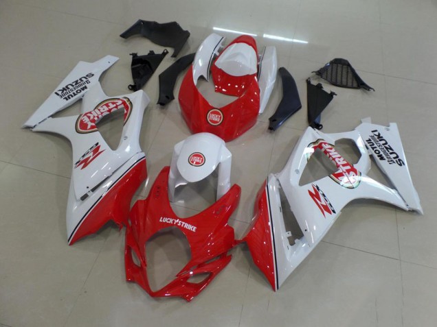Custom 2007-2008 Lucky Strike Suzuki GSXR 1000 K7 Motorcylce Fairings Custom 2007-2008 Lucky Strike Suzuki GSXR 1000 K7 Motorcylce Fairings