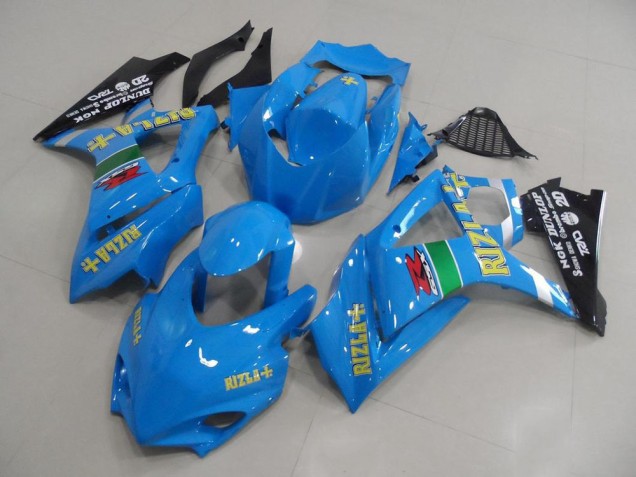 Custom 2007-2008 Blue Rizla Race Suzuki GSXR 1000 K7 Motor Bike Fairings Custom 2007-2008 Blue Rizla Race Suzuki GSXR 1000 K7 Motor Bike Fairings