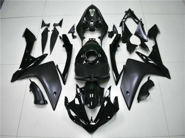 Custom 2007-2008 Glossy Matte Black Yamaha YZF R1 Motorcycle Bodywork Custom 2007-2008 Glossy Matte Black Yamaha YZF R1 Motorcycle Bodywork