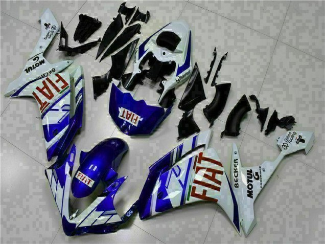 Custom 2007-2008 Blue Yamaha YZF R1 Replacement Motorcycle Fairings Custom 2007-2008 Blue Yamaha YZF R1 Replacement Motorcycle Fairings