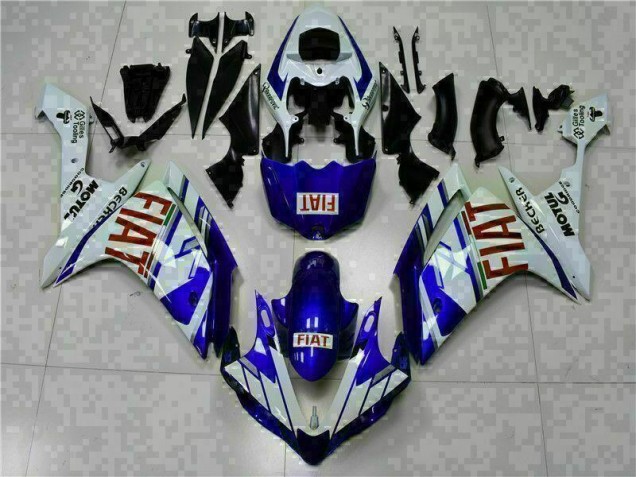 Custom 2007-2008 Blue Yamaha YZF R1 Replacement Motorcycle Fairings Custom 2007-2008 Blue Yamaha YZF R1 Replacement Motorcycle Fairings