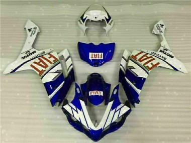 Custom 2007-2008 Blue Yamaha YZF R1 Motorbike Fairing Kits