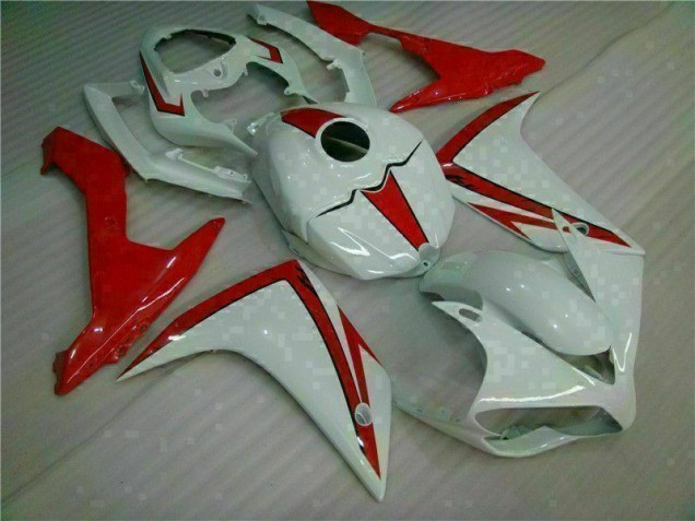 Custom 2007-2008 White Red Yamaha YZF R1 Motorbike Fairing Custom 2007-2008 White Red Yamaha YZF R1 Motorbike Fairing