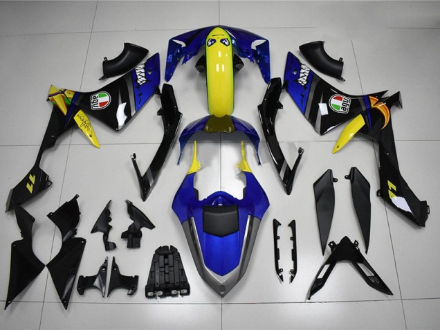 Custom 2007-2008 Blue Shark Yamaha YZF R1 Motorcycle Fairing Kit Custom 2007-2008 Blue Shark Yamaha YZF R1 Motorcycle Fairing Kit