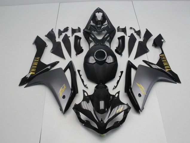 Custom 2007-2008 Grey Black Yamaha YZF R1 Bike Fairing Custom 2007-2008 Grey Black Yamaha YZF R1 Bike Fairing