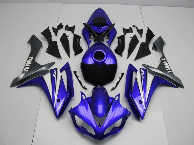 Custom 2007-2008 Blue White Yamaha YZF R1 Bike Fairing Kit Custom 2007-2008 Blue White Yamaha YZF R1 Bike Fairing Kit