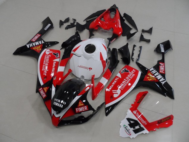 Custom 2007-2008 Red Black Stickers Yamaha YZF R1 Motorcycle Bodywork Custom 2007-2008 Red Black Stickers Yamaha YZF R1 Motorcycle Bodywork