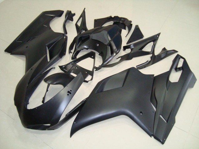 Custom 2007-2014 Matte Black No Sticker Ducati 848 1098 1198 Motorcycle Fairings