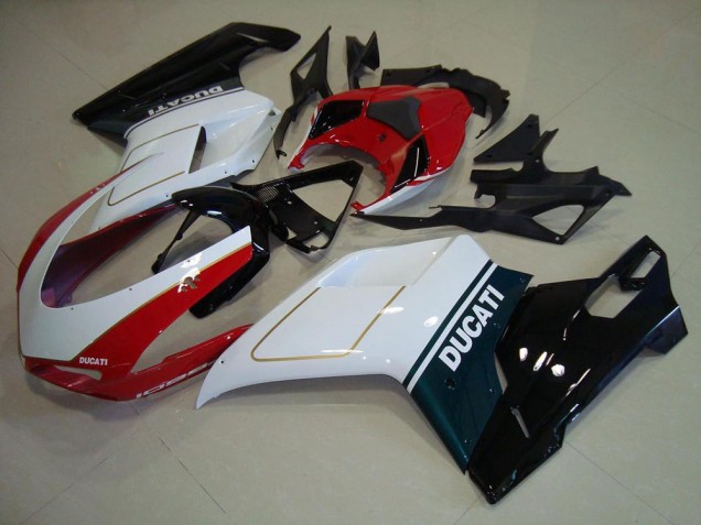 Custom 2007-2014 Tri Color Ducati 848 1098 1198 Moto Fairings Custom 2007-2014 Tri Color Ducati 848 1098 1198 Moto Fairings