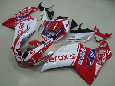 Custom 2007-2014 Special Xerox Ducati 848 1098 1198 Bike Fairing