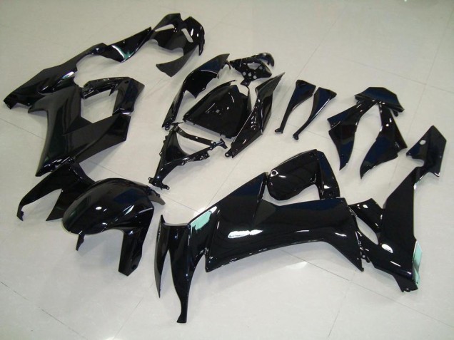 Custom 2008-2010 Glossy Black Kawasaki ZX10R Bike Fairing Custom 2008-2010 Glossy Black Kawasaki ZX10R Bike Fairing