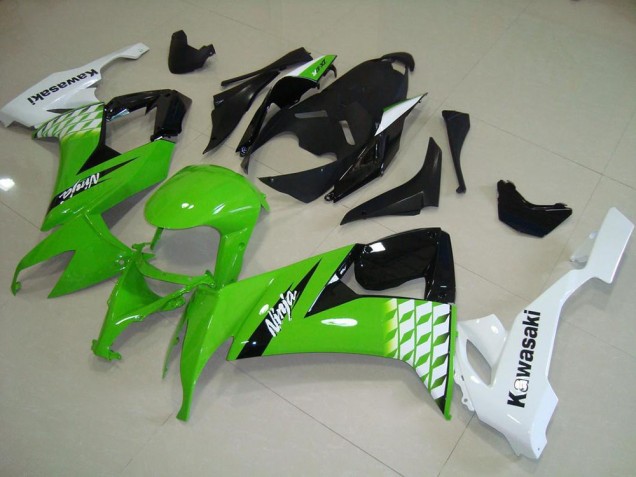 Custom 2008-2010 Limed Green Kawasaki ZX10R Bike Fairing Kit Custom 2008-2010 Limed Green Kawasaki ZX10R Bike Fairing Kit