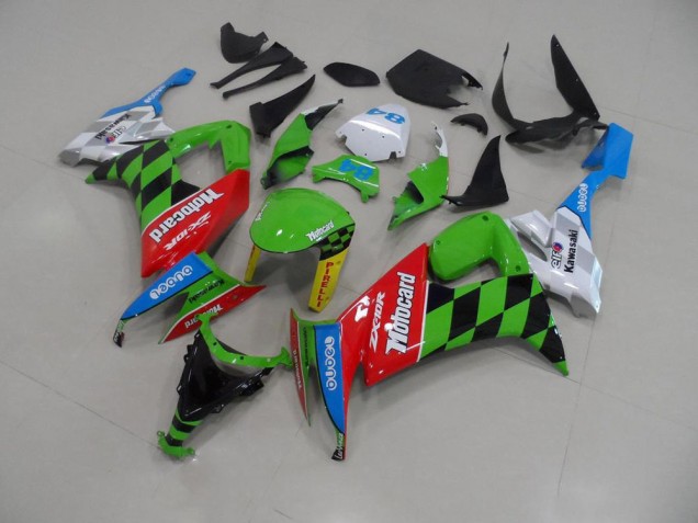 Custom 2008-2010 Motocard Kawasaki ZX10R Motorbike Fairing Kits Custom 2008-2010 Motocard Kawasaki ZX10R Motorbike Fairing Kits