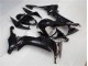 Custom 2008-2010 Glossy Black Kawasaki ZX10R Motorcycle Fairing Kit Custom 2008-2010 Glossy Black Kawasaki ZX10R Motorcycle Fairing Kit
