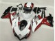 Aftermarket 2008-2010 White Red Black Suzuki GSXR 600/750 Motor Fairings