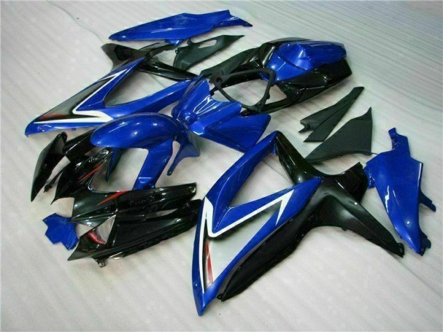 Custom 2008-2010 Blue Black Suzuki GSXR 600/750 Motorcycle Fairing Kit Custom 2008-2010 Blue Black Suzuki GSXR 600/750 Motorcycle Fairing Kit