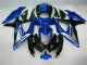 Custom 2008-2010 Blue Black Suzuki GSXR 600/750 Motorcycle Fairing Kit Custom 2008-2010 Blue Black Suzuki GSXR 600/750 Motorcycle Fairing Kit