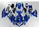 Aftermarket 2008-2010 Blue White Green Suzuki GSXR 600/750 Motor Bike Fairings