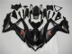 Custom 2008-2010 Black Suzuki GSXR 600/750 Motorcycle Fairings Custom 2008-2010 Black Suzuki GSXR 600/750 Motorcycle Fairings