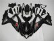 Aftermarket 2008-2010 Black Suzuki GSXR 600/750 Motorcycle Fairings