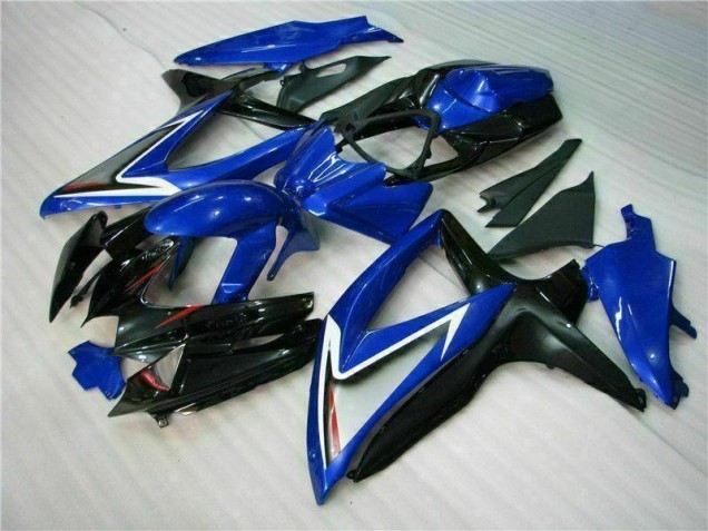 Custom 2008-2010 Blue Black Suzuki GSXR 600/750 Motorbike Fairing Custom 2008-2010 Blue Black Suzuki GSXR 600/750 Motorbike Fairing