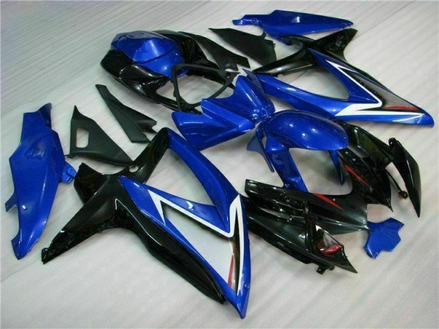 Custom 2008-2010 Blue Black Suzuki GSXR 600/750 Motorbike Fairing Custom 2008-2010 Blue Black Suzuki GSXR 600/750 Motorbike Fairing