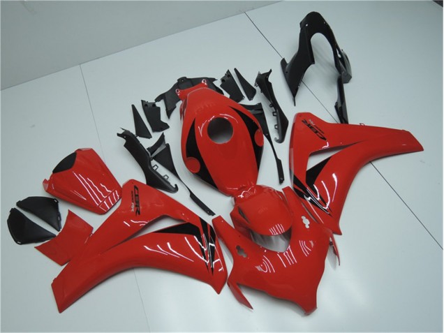 Custom 2008-2011 Red Honda CBR1000RR Motorcycle Fairings
