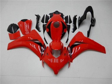 Custom 2008-2011 Red Honda CBR1000RR Motorcycle Fairings
