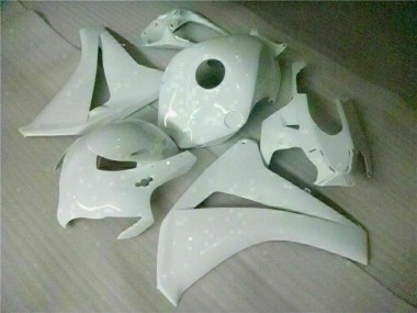 Custom 2008-2011 White Honda CBR1000RR Motorcycle Fairing Kit