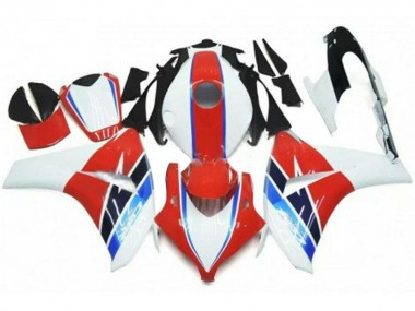 Custom 2008-2011 Red White Honda CBR1000RR Motor Bike Fairings