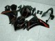 Custom 2008-2011 Black Honda CBR1000RR Motorbike Fairing Kits Custom 2008-2011 Black Honda CBR1000RR Motorbike Fairing Kits