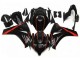 Custom 2008-2011 Black Honda CBR1000RR Motorbike Fairing Kits Custom 2008-2011 Black Honda CBR1000RR Motorbike Fairing Kits