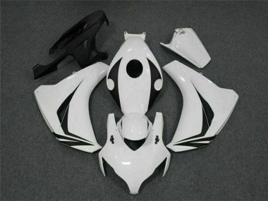 Custom 2008-2011 White Honda CBR1000RR Moto Fairings