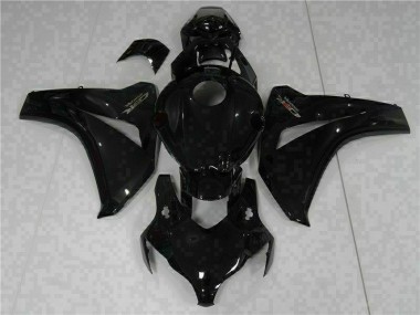 Custom 2008-2011 Glossy Black Honda CBR1000RR Bike Fairings
