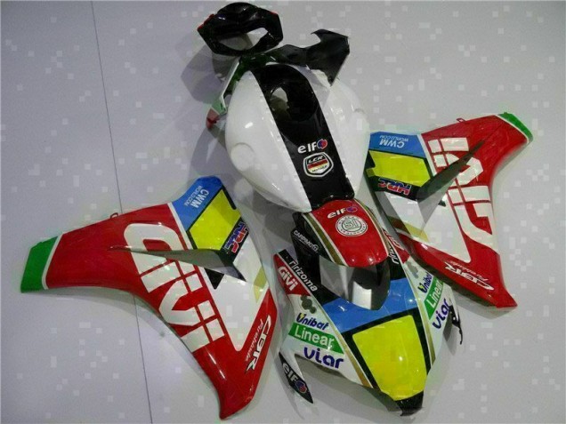 Custom 2008-2011 Red White Honda CBR1000RR Bike Fairing Custom 2008-2011 Red White Honda CBR1000RR Bike Fairing