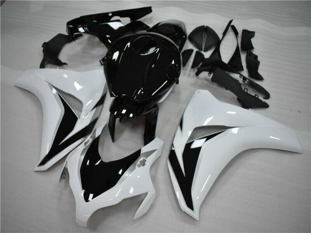 Custom 2008-2011 White Black Honda CBR1000RR Motorbike Fairing Kits Custom 2008-2011 White Black Honda CBR1000RR Motorbike Fairing Kits