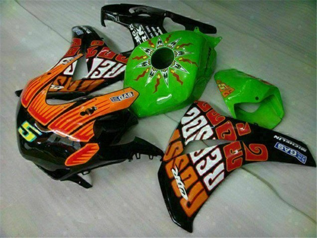 Custom 2008-2011 Green Orange Honda CBR1000RR Motorcycle Fairings Kits Custom 2008-2011 Green Orange Honda CBR1000RR Motorcycle Fairings Kits