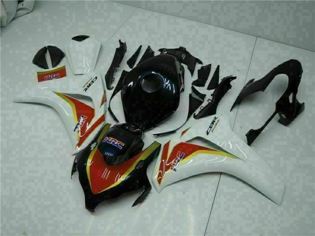 Custom 2008-2011 Black Honda CBR1000RR Moto Fairings Custom 2008-2011 Black Honda CBR1000RR Moto Fairings