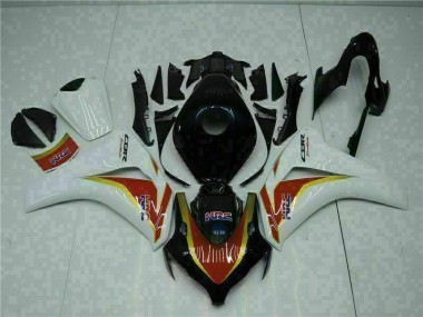 Custom 2008-2011 Black Honda CBR1000RR Moto Fairings