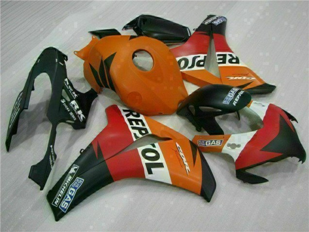 Custom 2008-2011 Orange Repsol Honda CBR1000RR Replacement Fairings Custom 2008-2011 Orange Repsol Honda CBR1000RR Replacement Fairings