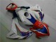 Custom 2008-2011 Blue White Honda CBR1000RR Motor Fairings Custom 2008-2011 Blue White Honda CBR1000RR Motor Fairings