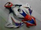 Aftermarket 2008-2011 Blue White Honda CBR1000RR Motor Fairings