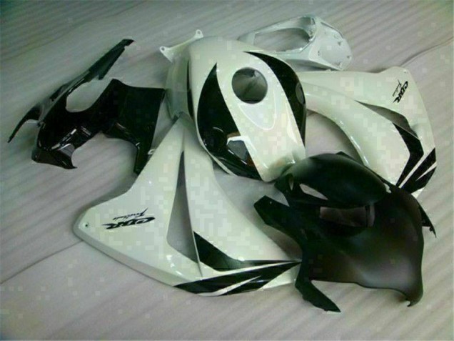 Custom 2008-2011 White Black Honda CBR1000RR Motorcylce Fairings Custom 2008-2011 White Black Honda CBR1000RR Motorcylce Fairings